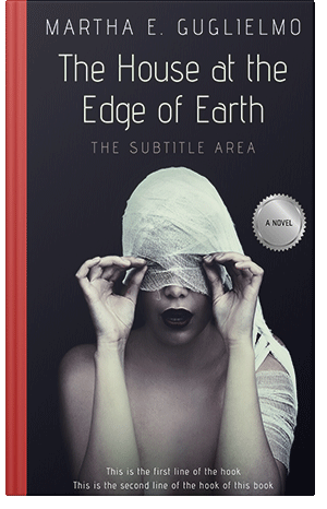 Pre Made Book Cover Steel Gray