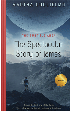 Pre Made Book Cover San Juan