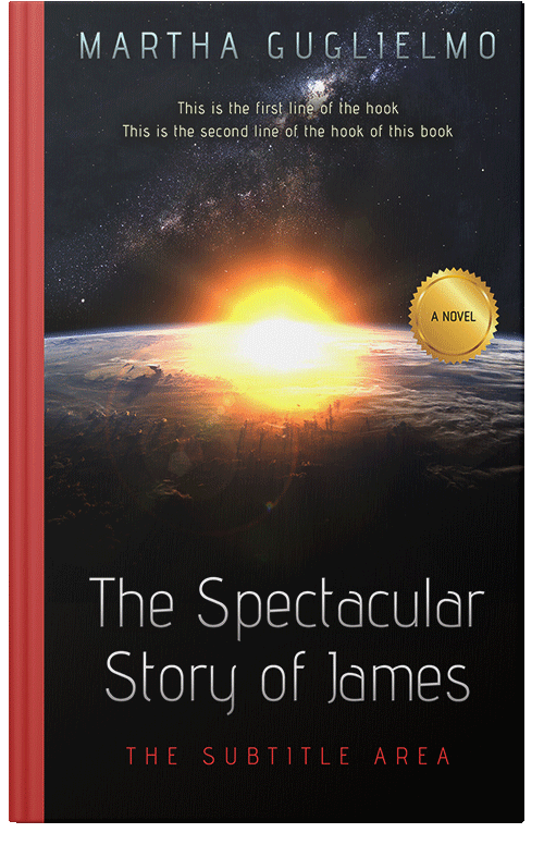 Front view of Premade Science Fiction Book Cover - Tumbleweed