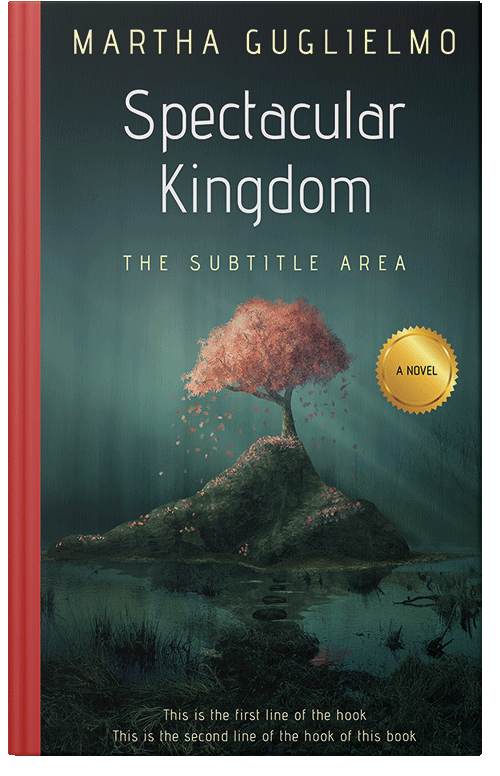 Front view of Premade Mystery & Thriller & Suspense Book Cover - Timber Green