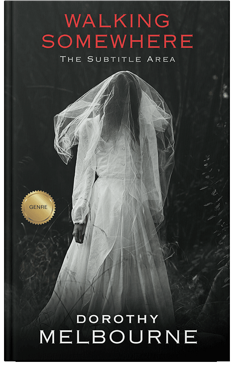 Front view of Silk #952 - Premade Horror Book Cover