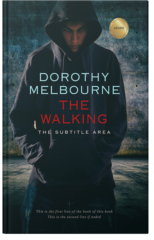 Front view of Premade Mystery & Thriller & Suspense Book Cover - Firefly