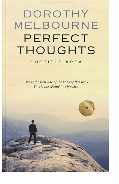 Front view of Double Spanish White #976 - Premade Literary Fiction Book Cover