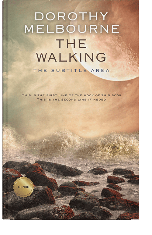 Front view of Sorrell Brown #988 - Premade Fantasy Book Cover