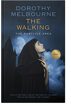 Pre Made Book Cover Ebony