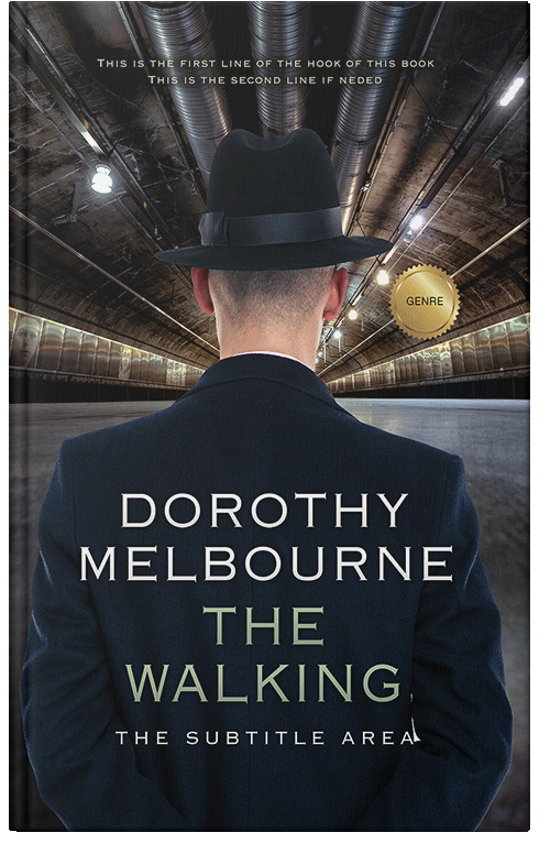 Front view of Woodsmoke #990 - Premade Action & Adventure Book Cover