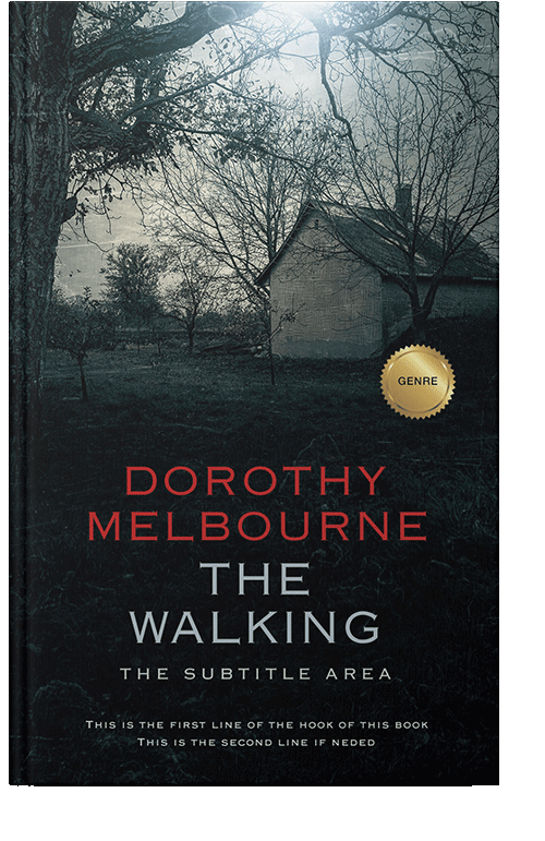 Front view of Silk #999 - Premade Horror Book Cover