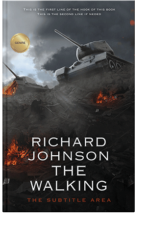 Pre Made Book Cover Thunder