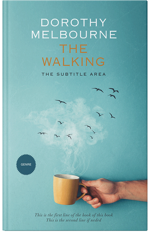 Front view of Half Baked #1016 - Premade Business Book Cover