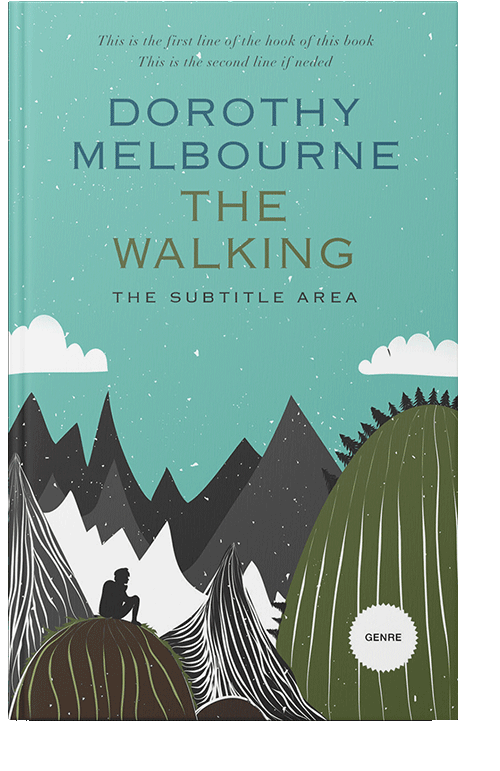 Front view of Neptune #1019 - Premade Literary Fiction Book Cover