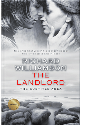 Pre Made Book Cover Iron