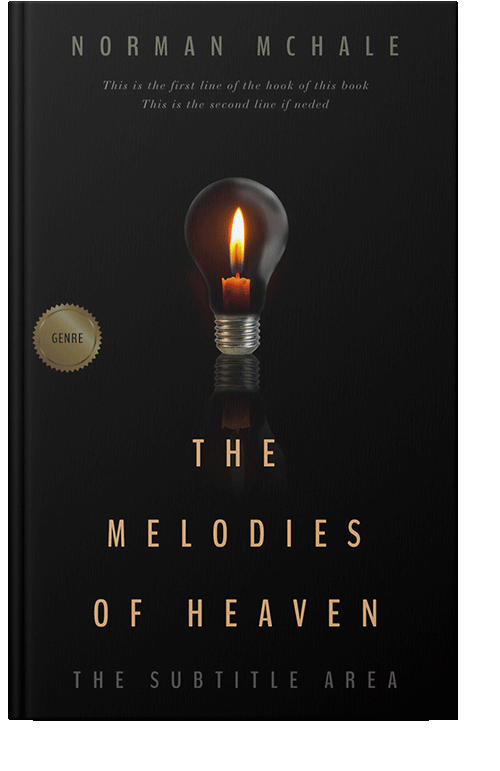 Front view of Black #1027 - Premade Mystery & Thriller & Suspense Book Cover