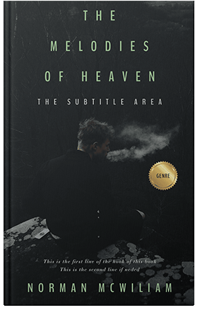 Pre Made Book Cover Woodsmoke