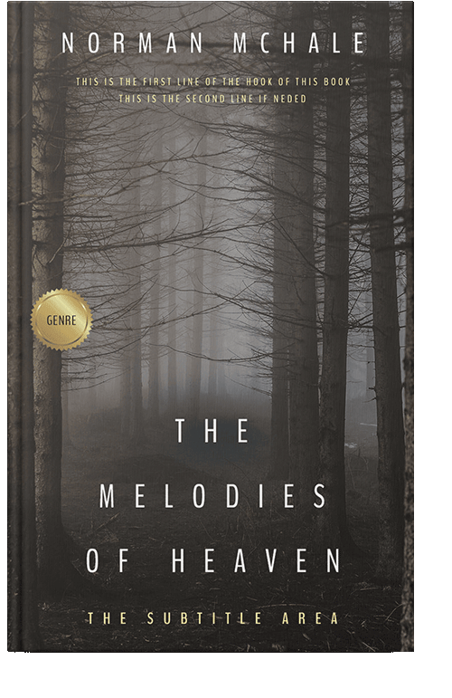 Front view of Merlin #1043 - Premade Mystery & Thriller & Suspense Book Cover