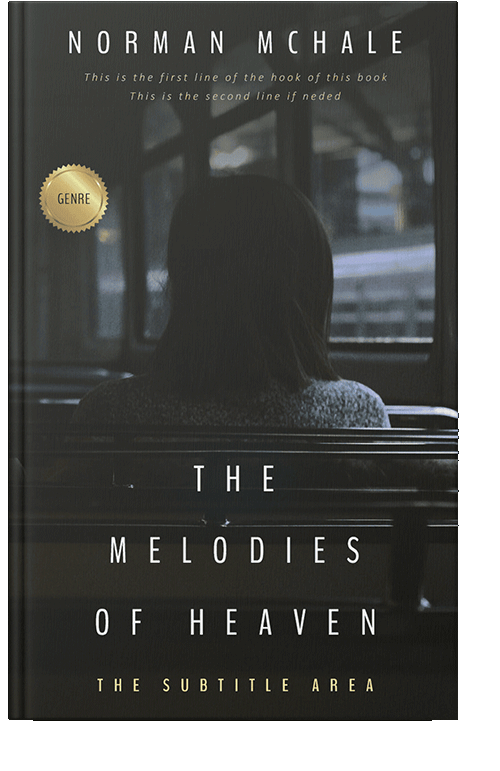 Front view of Heavy Metal #1044 - Premade Mystery & Thriller & Suspense Book Cover