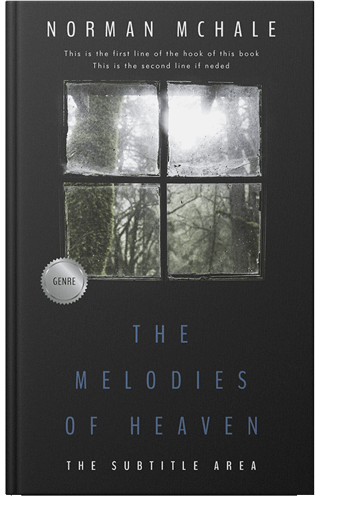 Front view of Tuatara #1046 - Premade Literary Fiction Book Cover