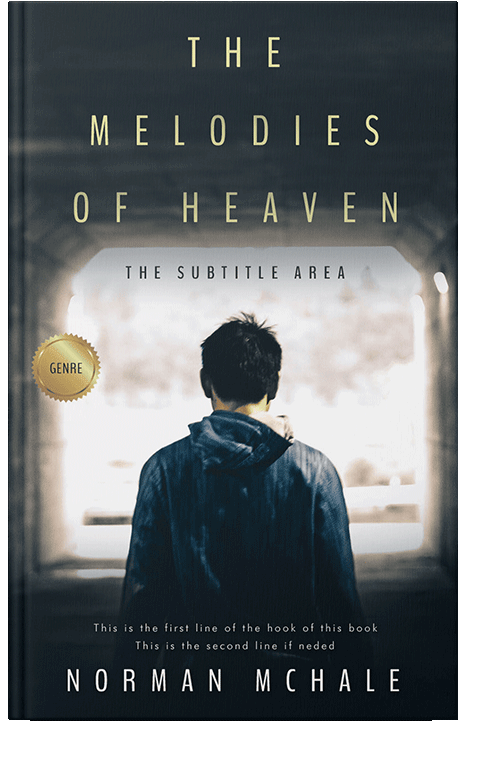 Front view of Wafer #1051 - Premade Mystery & Thriller & Suspense Book Cover