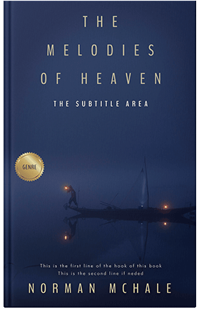 Pre Made Book Cover Blue Zodiac