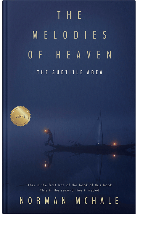 Front view of Blue Zodiac #1054 - Premade Mystery & Thriller & Suspense Book Cover