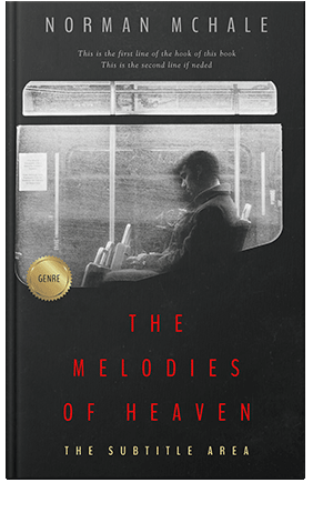 Pre Made Book Cover Silver Rust