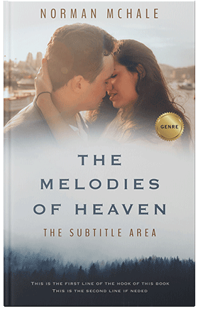 Pre Made Book Cover Quill Gray