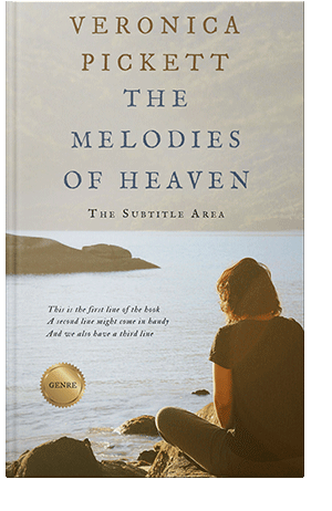 Pre Made Book Cover Celeste