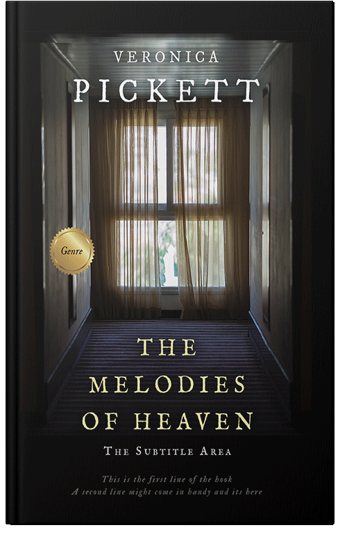 Front view of Premade Mystery & Thriller & Suspense Book Cover - Cod Gray