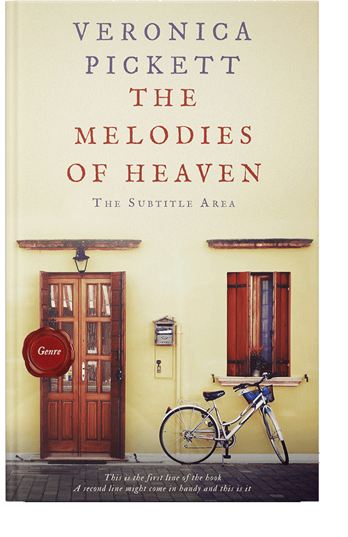 Front view of Parchment #1077 - Premade Travel Book Cover