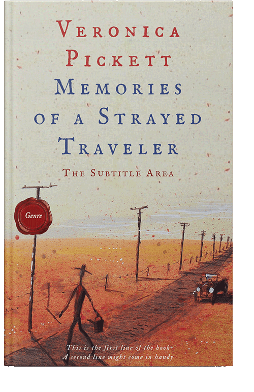 Front view of Sisal #1080 - Premade Travel Book Cover