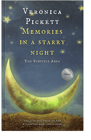 Pre Made Book Cover Mako