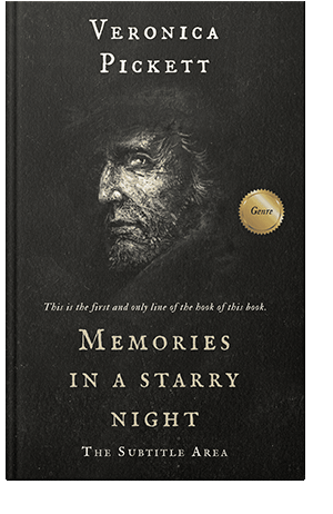 Pre Made Book Cover Log Cabin