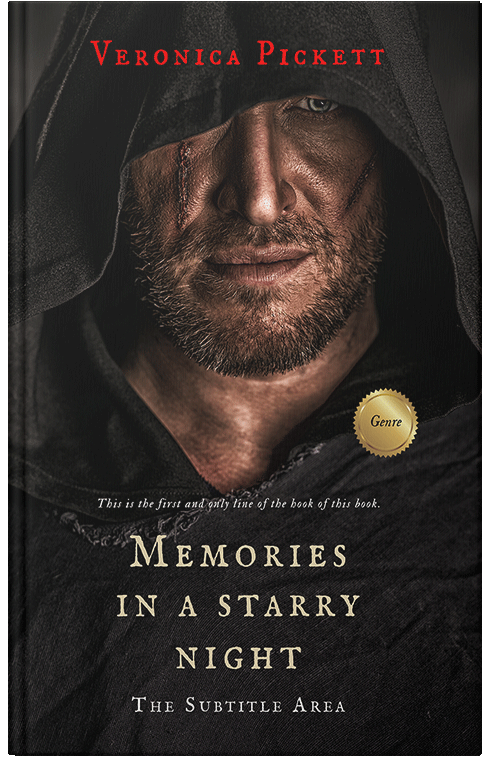 Front view of Premade Mystery & Thriller & Suspense Book Cover - Cod Gray