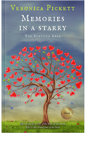 Pre Made Book Cover Slate Gray