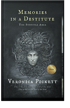 Pre Made Book Cover Outer Space