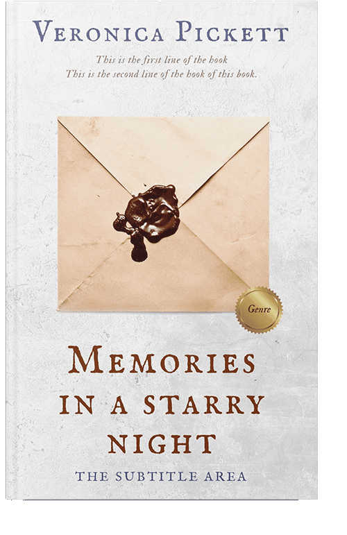 Front view of Merino #1118 - Premade Romance Book Cover