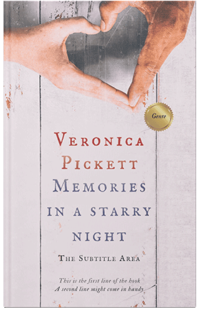 Pre Made Book Cover Soft Peach