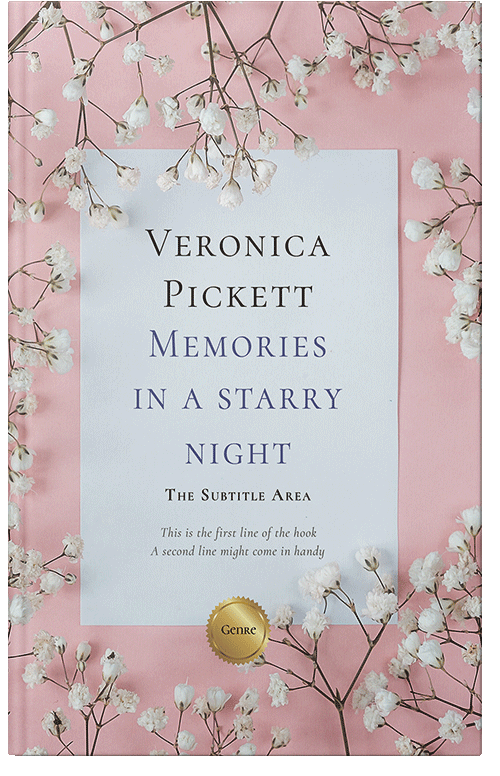 Front view of Premade Romance Book Cover - Bon Jour