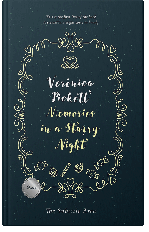 Front view of Premade Romance Book Cover - Firefly