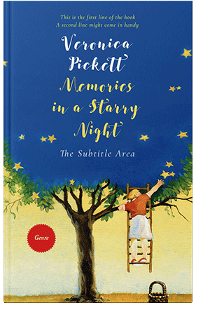 Pre Made Book Cover Congress Blue