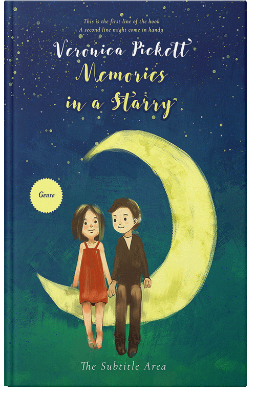 Front view of Eden #1131 - Premade Romance Book Cover