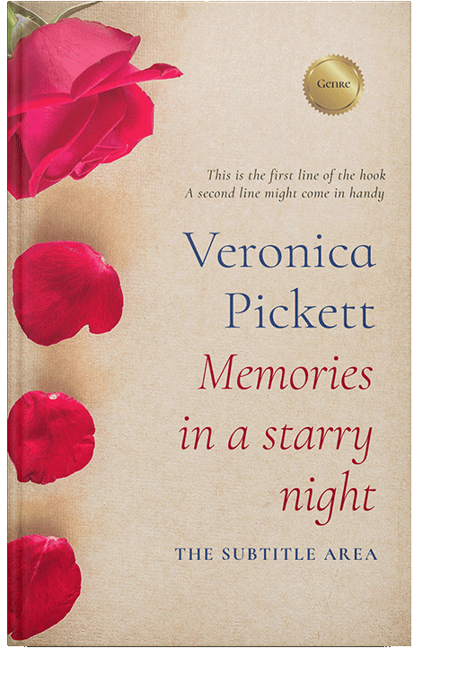 Front view of Stark White #1136 - Premade Romance Book Cover