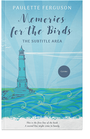 Pre Made Book Cover Morning Glory