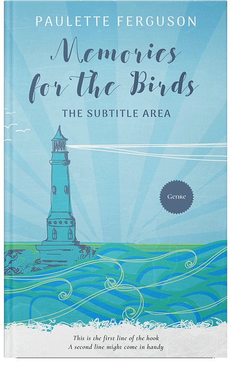 Front view of Morning Glory #1152 - Premade Travel Book Cover