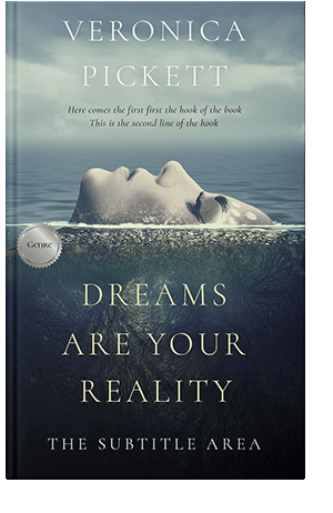 Pre Made Book Cover Ebony Clay