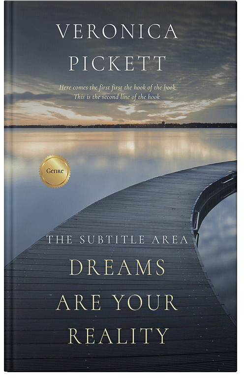 Front view of Premade Literary Fiction Book Cover - Tuna