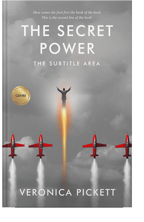 Front view of Star Dust #1166 - Premade Self-Improvement & Self-Help Book Cover