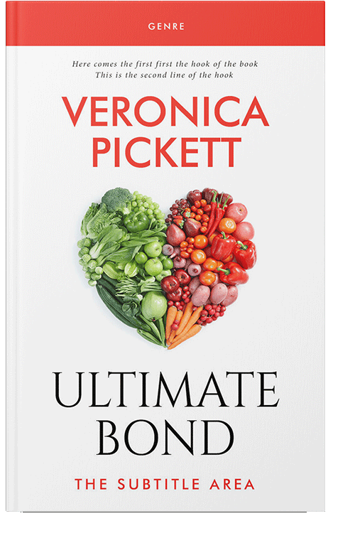 Front view of Mallard #1167 - Premade Health & Dieting & Fitness Book Cover