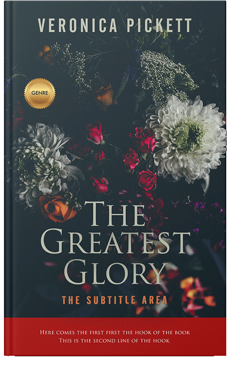 Front view of Santa Fe #1173 - Premade Poetry Book Cover