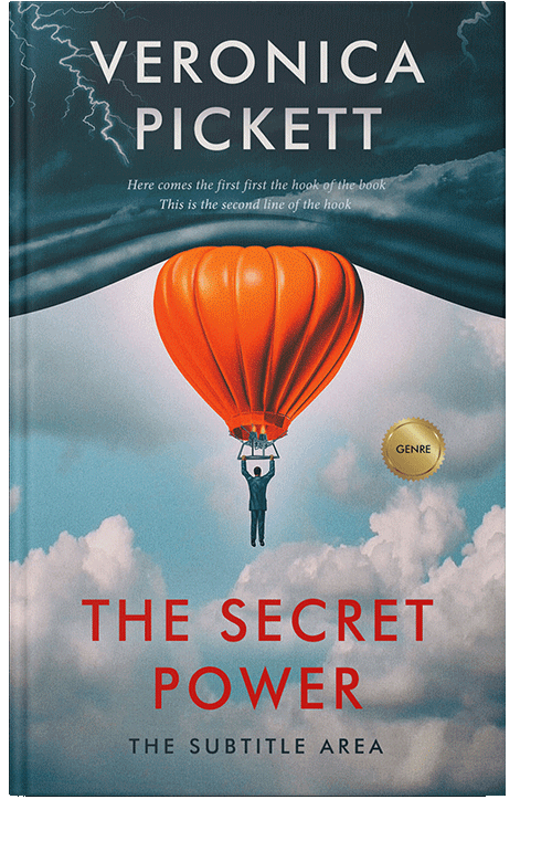 Front view of Blue Dianne #1175 - Premade Self-Improvement & Self-Help Book Cover