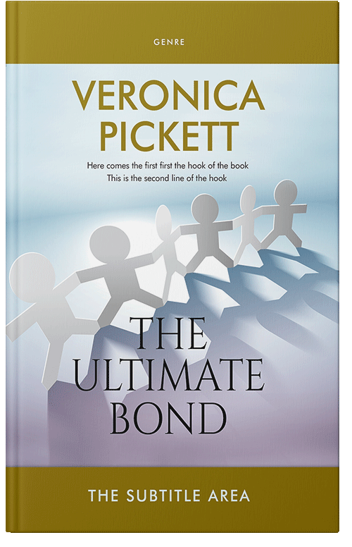 Front view of Geyser #1179 - Premade Business Book Cover